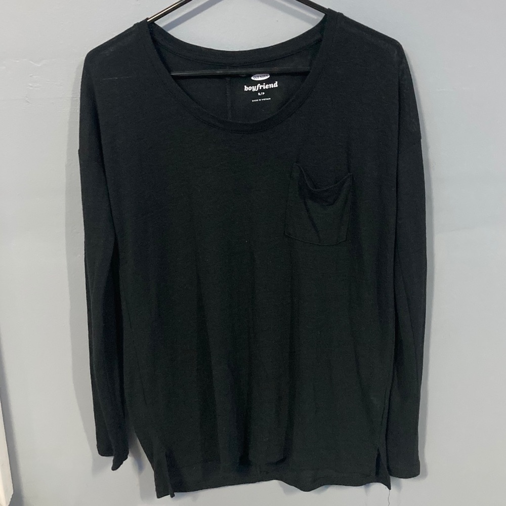 Sheer Black Boyfriend Oversized Dress Shirt